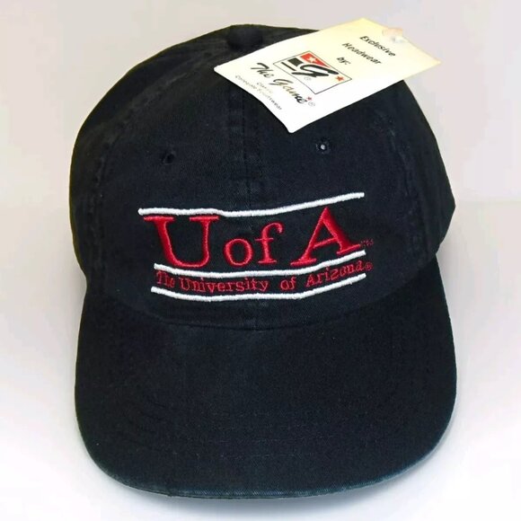 Arizona Wildcats Mens The Game Vintage Fitted hat cap sz. 7 1/4 New Tags Ncaa - Picture 1 of 4